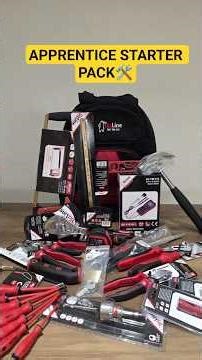 This is the apprentice starter pack #electrician #construction #work #tools