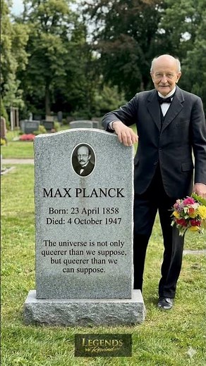 ⚛️ Remembering Max Planck The Father of Quantum Theory
