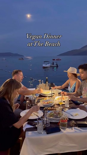 @konoba.kruso came through with vegan options!!!! 👏👏👏👏 risotto, eggplant salad, vegan sarma, ćevapi and so much more! ☺️ location is breathtaking and their service is really incredible!!!! It was a beautiful experience to share with my family and friends ♥️♥️🇲🇪🇲🇪🇲🇪 #veganmontenegro | Kale My Name