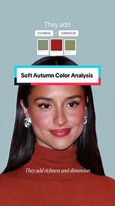 Soft Autumn Color Analysis for Warm Skin Tones
