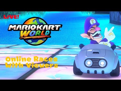 Waluigi Will Bring Chaos To The Races! Mario Kart World Online Races