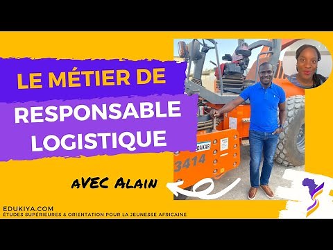 Le métier de Responsable Logistique avec Alain