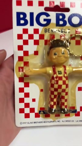 Big Boy Bendable Keychain - Etsy