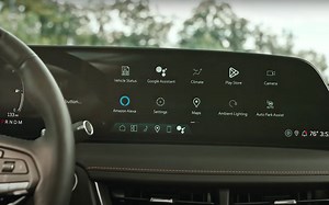 Cadillac put a 33-inch 9K touchscreen in its new CT5 luxury sedan