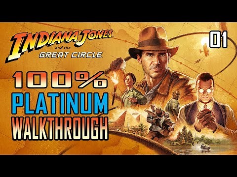 INDIANA JONES AND THE GREAT CIRCLE - 100% Platinum Walkthrough 1/16 (PS5) - Trophy/Achievement Guide