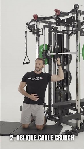 4 Cable Exercises for a Shredded Core 🔥 | ATLETICA Fortress
