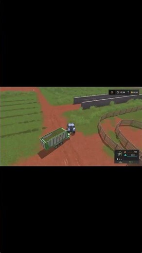 Grass harvesting for silage in Farming Simulator 17 #fs17 #farmingsimulator17