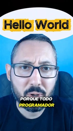 Por que Hello World? #programaçãoweb #curiosidades #shorts