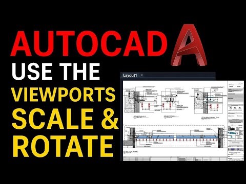 Learn AutoCAD Viewports | Different Scales and Rotation Inside Viewports (Mvsetup Command)