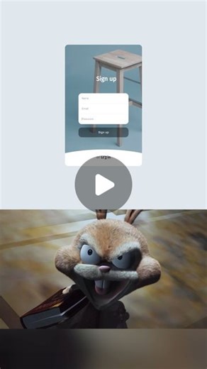 webguild on Instagram: "Animated login form #htmlcssjs #code #html #css #developer"