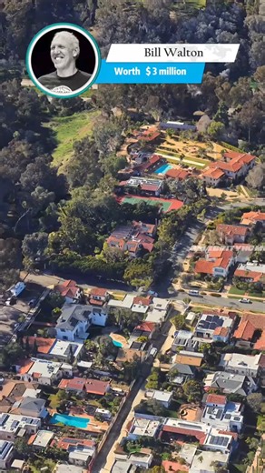 This is the home of NBA legend Bill Walton #Home #house #celebrity #NBA #usa #foryoupage | Real Estate of Stars