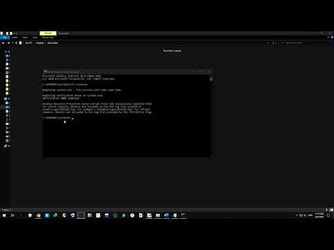 Windows 7/8/10 system integrity check and repair