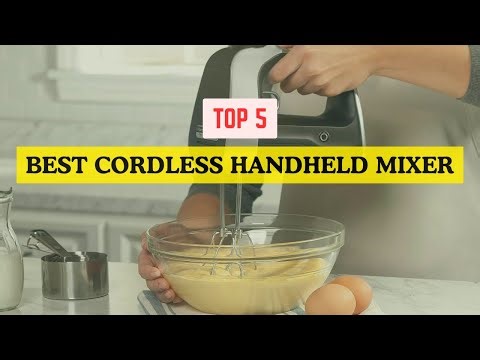 Best Cordless Handheld Mixer | No Cords, No Mess (Top Picks)
