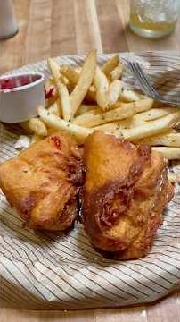 The delicious Monte Cristo sandwich at Cheddars Scratch Kitchen!