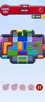 Color Block Jam Level 632 Walkthrough Solution