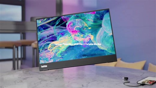 Lenovo-ThinkVision-M14t-Gen-2-Portable-Monitor #Lenovo #monitor