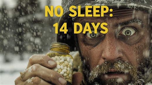 Skied 400km with NO Food & NO Sleep! The Insane Story of Aimo. Imagine skiing for 400 kilometers alone in the freezing Arctic... without sleeping for two weeks! ❄️⛷️ This is the incredible true story of Aimo Koivunen, a Finnish soldier in 1944. During a Soviet ambush, he became separated from his squad. Exhausted and desperate, he tried to take one energy stimulant but accidentally swallowed the ENTIRE BOTTLE (30 pills)! What followed was one of the craziest survival journeys in history. He surv