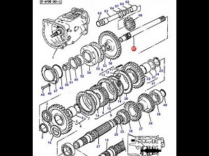 Skrzynia biegów Mf 255