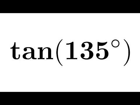 tan135 | tan(135)| tangent of 135 degree | First Method