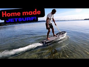 Homemade Jet Unit 3D Printed, Testing!