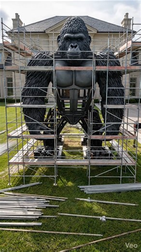 From Grass to Giant Monkey 🌿🐒 Insane Garden Transformation