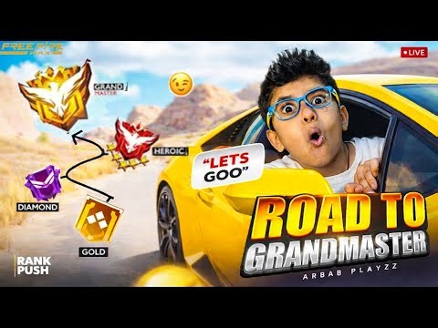 🔴SERIOUS RANK PUSH ON LIVE || ARBAB PLAYZZ 📱 #shorts #shortsfeed #shortslivestream #livefreefire