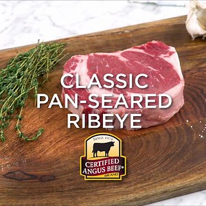 975 reactions · 604 shares | Out of the Fire, Into the Frying Pan! Pan-seared ribeye steaks – here’s how. | Certified Angus Beef ® brand | Facebook