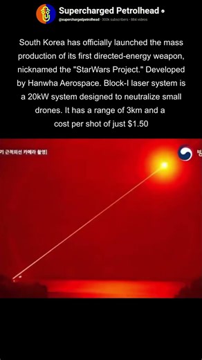 South Korean Laser Weapon