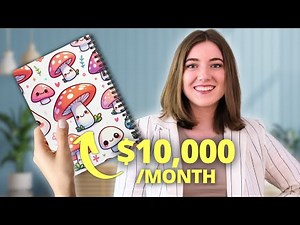 How to Create 5 MINUTE Ai Designs Making $100K a Year on Etsy: T-Shirt, Mug, Sticker & Journal