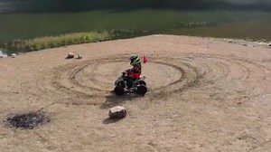 X-Pro Brand New Thunder 40cc Mini Gas ATV for Kid with 4 Stroke Pull Start, Disc Brake 6" Tires