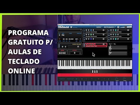Virtual Piano for Online Lessons | Free Midiculous