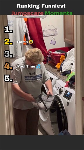 Ranking FUNNIEST Jumpscares with Family 😂 #jumpscare #funny #family