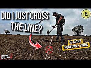 Did I Just Cross The Line? | So Many Incredible Finds 😲 | Metal Detecting UK | #vlog #viralvideo