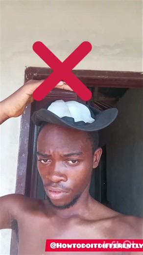 How to wear a face cap correctly.Most of you have been doing it wrongly #howto #howtodoitdifferently