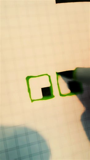 Meet this little pixel pal 💚 Drawn square-by-square on grid paper, this chunky green character is all about simple shapes, bold colour, and retro game vibes. No fancy details, no overthinking—just pure pixel joy. Perfect as a quick creative warm-up, a low-pressure drawing prompt, or a reminder that sometimes the simplest ideas are the most fun. One square at a time, personality appears ✨. #pixelart #griddrawing #sketchbookart #retrovibes #capcut