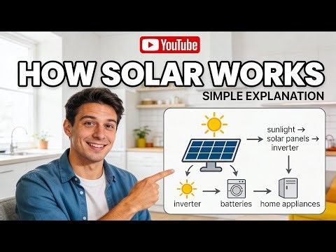 How Solar Panels & Inverters Work #solarpanels