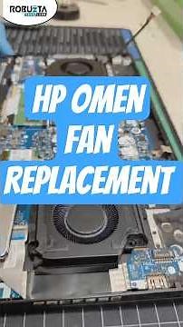 HP Omen 16 Fan Replacement