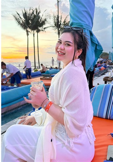 Sunset at Atlas Beach Club Bali