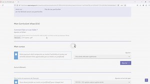 𝐑𝐄𝐌𝐏𝐋𝐈𝐑 𝐒𝐎𝐍 𝐂𝐔𝐑𝐒𝐔𝐒 : 𝐏𝐀𝐑𝐓𝐈𝐄 𝟏 Si vous n’avez que le Bac ou si vous choisissez des formations en première année, vous devez absolument insérer les années de lycée. 𝐂𝐨𝐫𝐫𝐞𝐬𝐩𝐨𝐧𝐝𝐚𝐧𝐜𝐞 𝐝𝐞𝐬 𝐚𝐧𝐧𝐞́𝐞𝐬 𝐝𝐞 𝐥𝐲𝐜𝐞́𝐞 : - Année de lycée niveau Bac-2 : classe de 2nde - Année de lycée niveau Bac-1 : classe de Première - Année de lycée niveau Bac : classe de Terminale 𝐕𝐞́𝐫𝐢𝐟𝐢𝐞𝐳 𝐥𝐞 𝐧𝐨𝐦 𝐝𝐞 𝐯𝐨𝐭𝐫𝐞 𝐞́𝐭𝐚𝐛𝐥𝐢𝐬𝐬𝐞𝐦𝐞𝐧𝐭 𝐝𝐚𝐧𝐬 𝐥𝐚 𝐥𝐢𝐬𝐭�