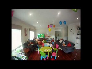 Timelapse: 3yr old birthday party