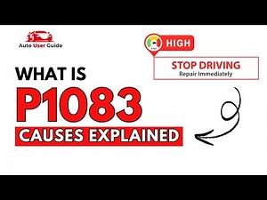 What is P1083 : Engine Error Code Causes Explained