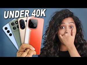 TOP 5 BEST SMARTPHONES under 40000 in INDIA | November 2025
