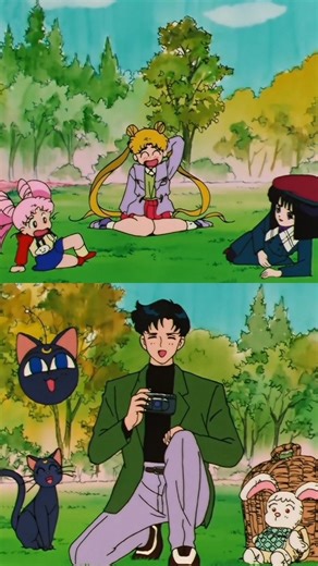 SailorMercurius.jpg on Instagram: "Usagi and Chibiusa gave Hotaru happy moments. 🥹🫶🏻🩷💜✨️ - Sailor Moon S (Episode 116: Sunny Skies After a Storm: A Friendship Dedicated to Hotaru) . . . #usagitsukino #chibiusa #hotarutomoe #mamoruchiba #sailormoon #セーラームーン"