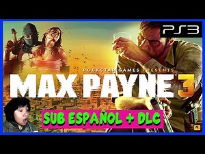 MAX PAYNE 3 PS3 PKG NO HAN & (FOLDER) + DLC (SPANISH SUBSCRIPTION) 🎮❤️
