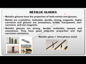 METALLIC GLASSES