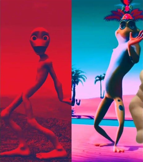 Alien Dance Full Version 🚀 | Space Vibes & Crazy Moves