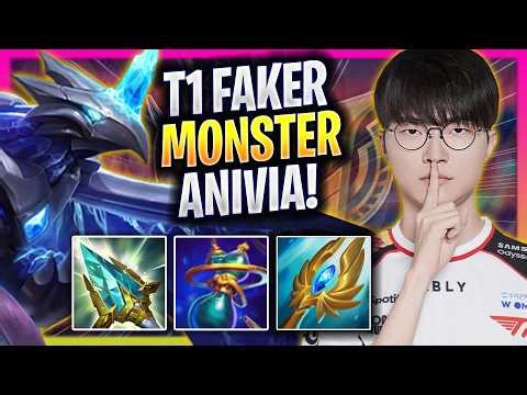 FAKER IS A MONSTER WITH ANIVIA! - T1 Faker Plays Anivia MID vs Ryze! | Season 2026