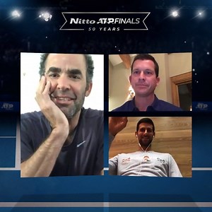 346K views · 6.3K reactions | In honour of the 50th anniversary of the Nitto ATP Finals, ATP Tour presents a new series bringing together players from different eras to retell some of the tournament’s most memorable stories. Up first: Five-time champions Novak Djokovic and Pete Sampras  | ATP Tour | Facebook