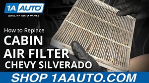How to Replace Cabin Air Filter 2014-19 Chevy Silverado