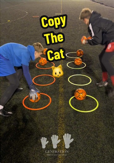 Copy the Cat Game for Football Coaches